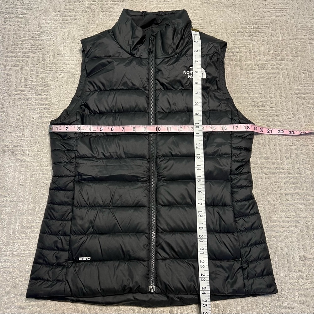 The North Face Down Puffer Vest 550 Fill Aconcagua Vest Black Women’s Medium - Picture 5 of 8